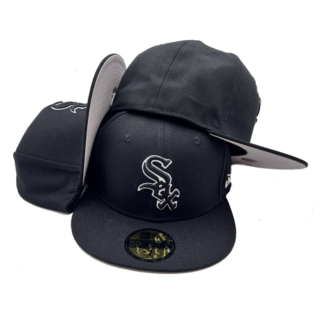 242 Chicago White Sox CCAA2601-03-052 AA Classic Fitted Cap 052 USD8.48 - Image 1