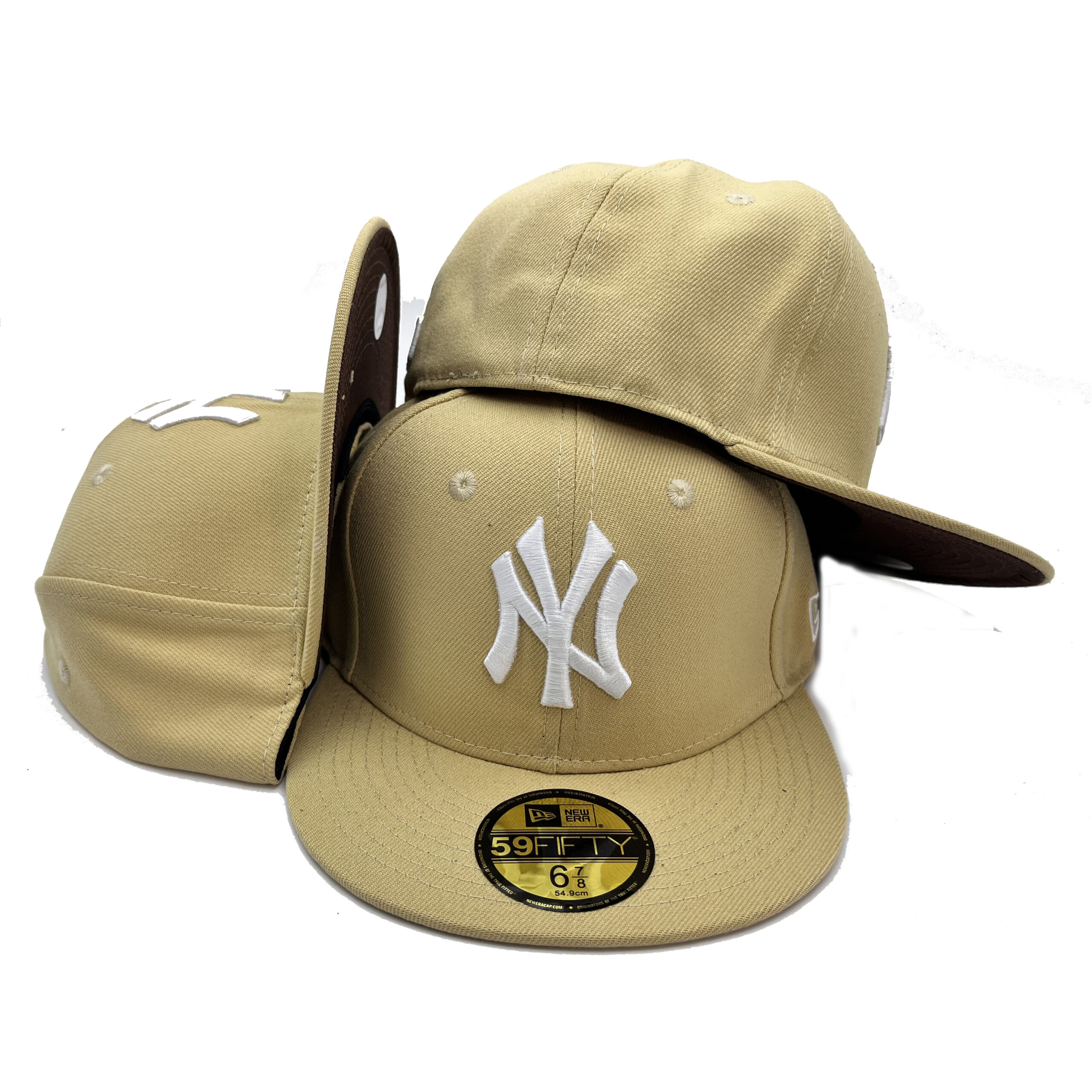 25 New York Yankees CCAA2601-01-106 AA Classic Fitted Cap 106 USD8.48 - Image 1