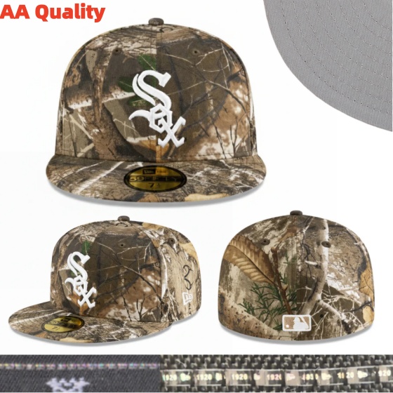261 Chicago White Sox CCAA2601-03-150 AA Classic Fitted Cap150 USD8.48 - Image 1