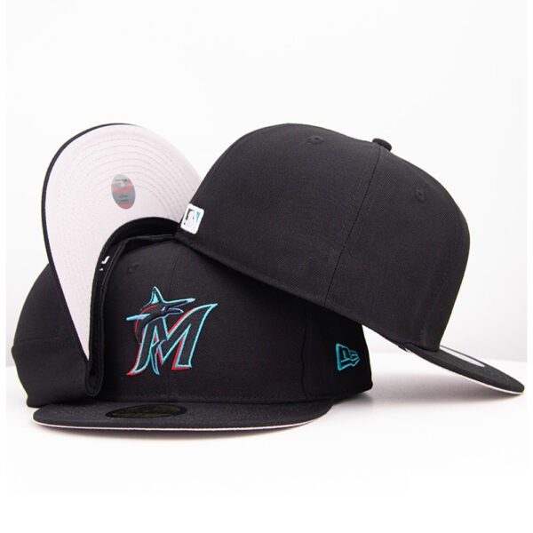 Miami Marlins CCAA2601-21-002 AA Classic Fitted Cap 002 USD8.48