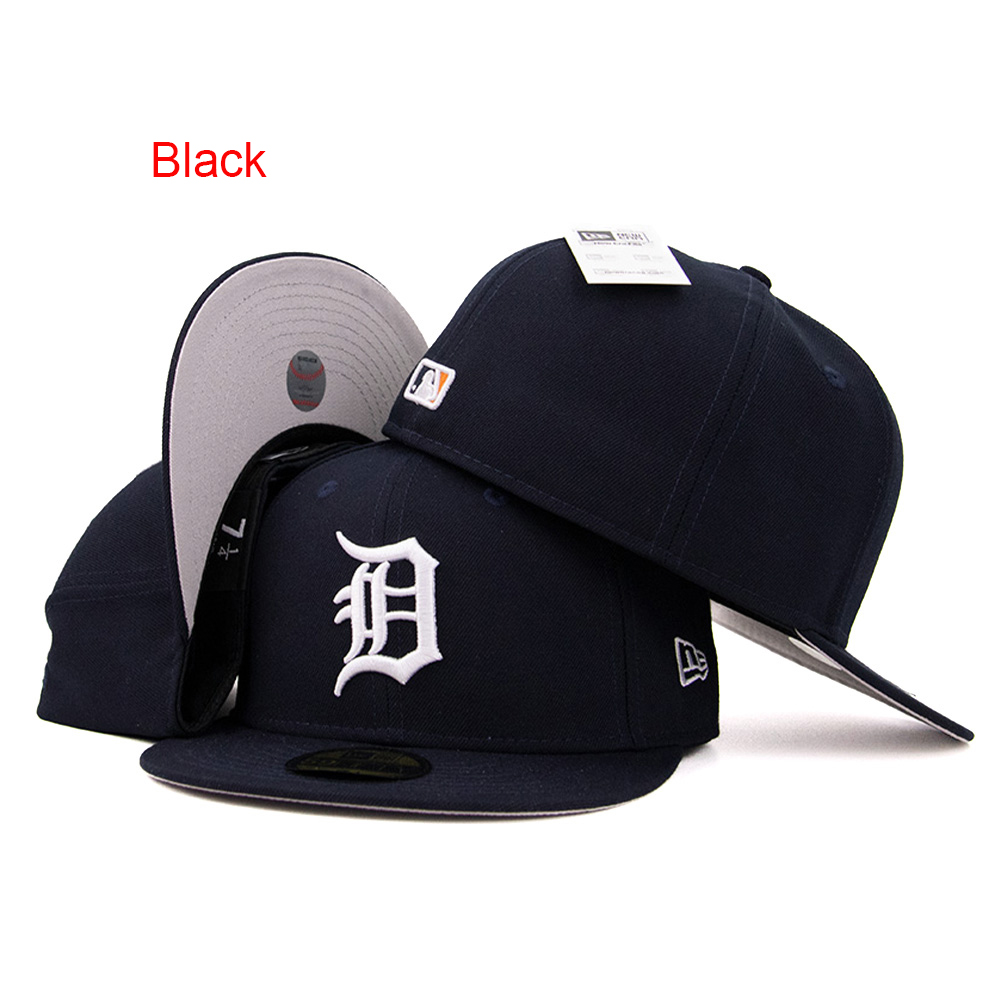 Detroit Tigers Navy(1) Detroit Tigers CCAA2601-09-002 AA Classic Fitted Cap 002 USD8.48 - Image 1