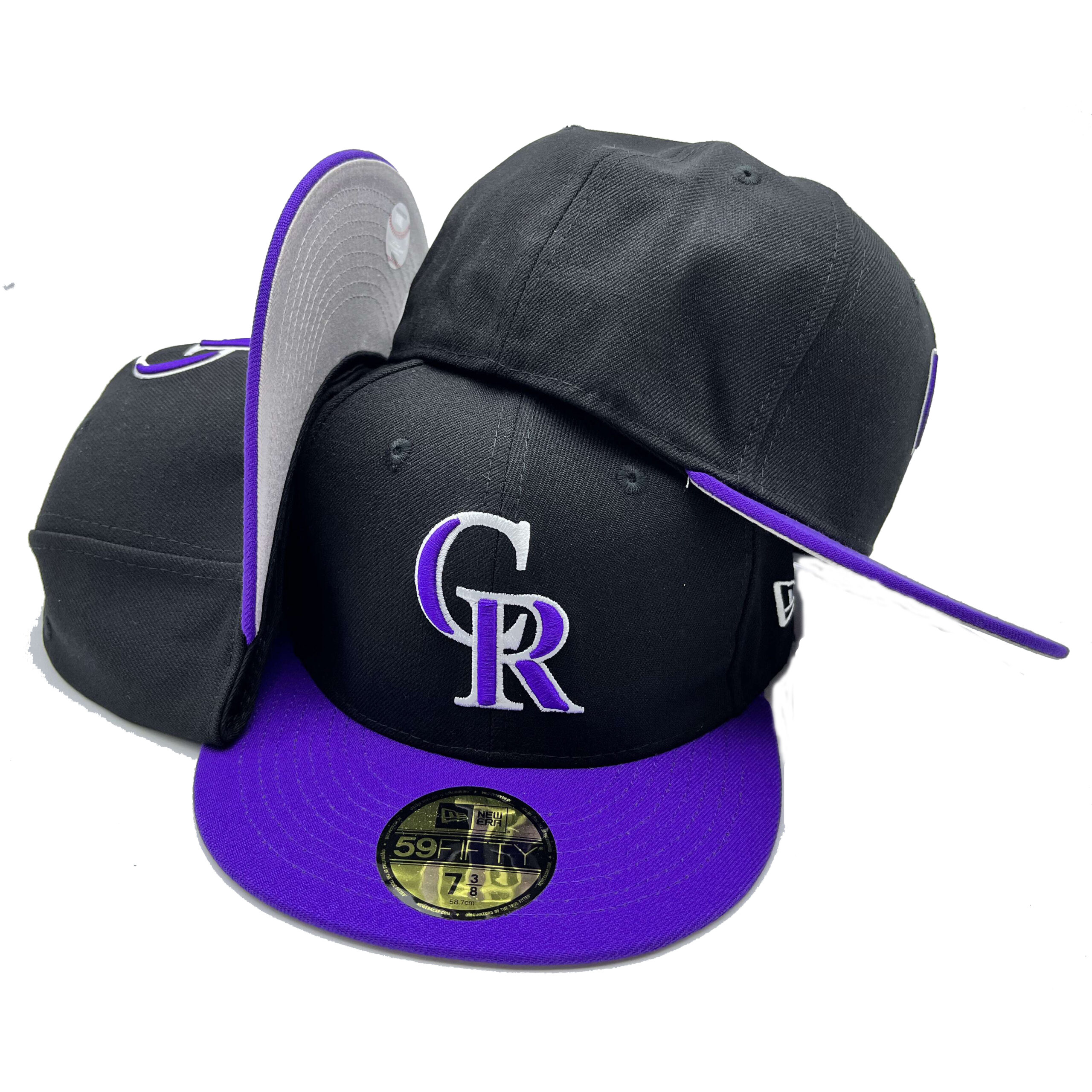 02 力胜 Colorado Rockies CCAA2601-29-002 AA Classic Fitted Cap 002 USD8.48 - Image 1
