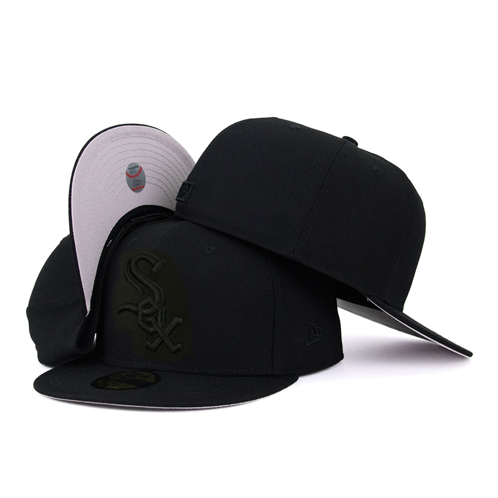 03 力胜 Chicago White Sox CCAA2601-03-003 AA Classic Fitted Cap 003 USD8.48 - Image 1