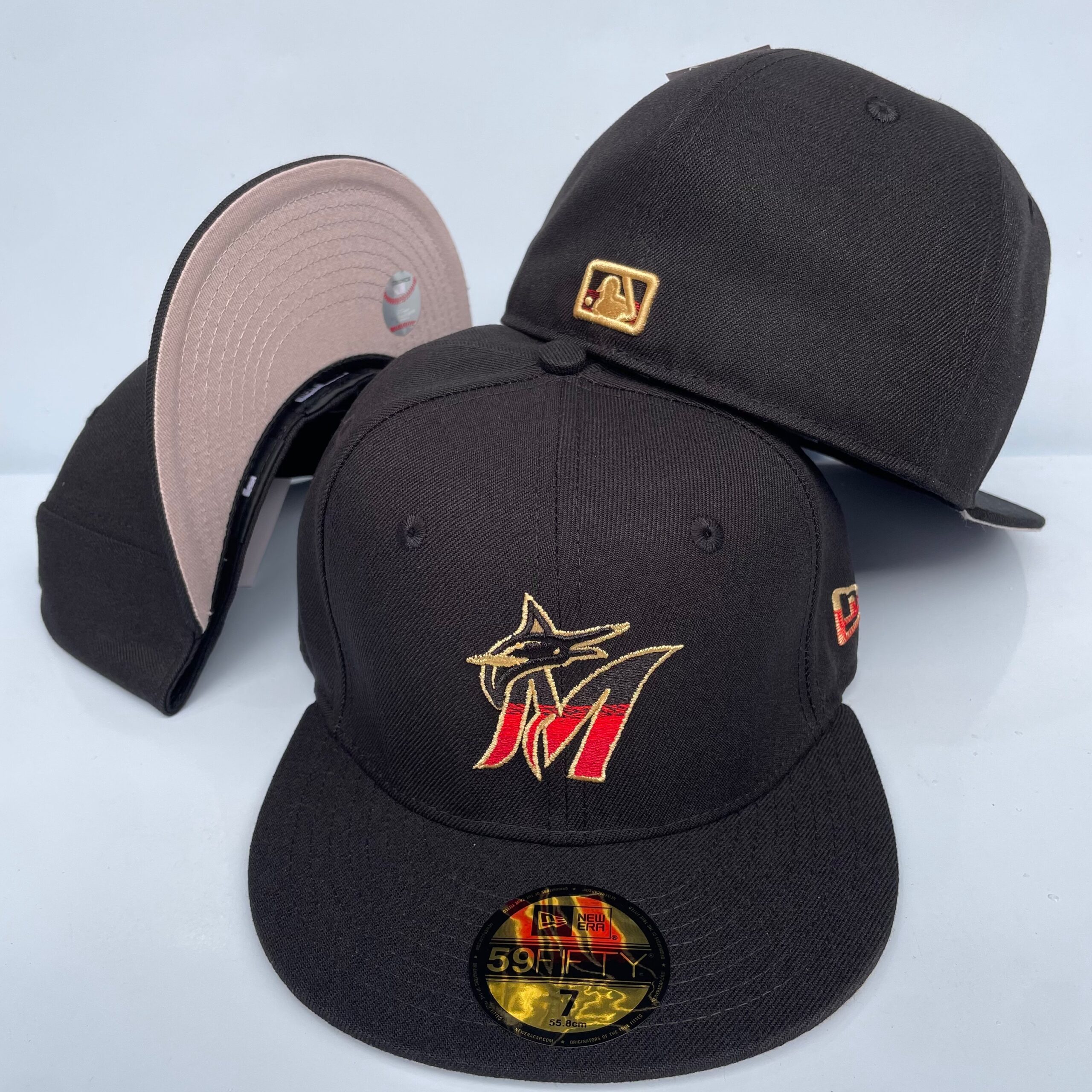 52 新纪元 Miami Marlins CCAA2601-21-052 AA Classic Fitted Cap 052 USD8.48 - Image 1