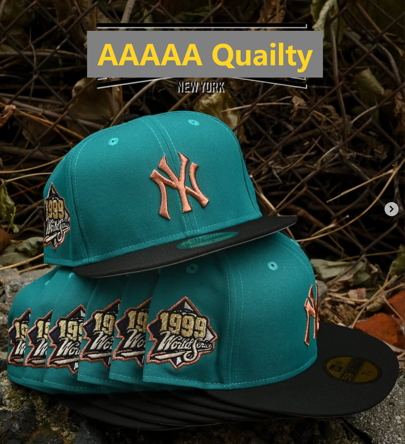 HOMEGAME 96 FZAA2604-096 AA Fitted Cap 096 USD8.98 - Image 1