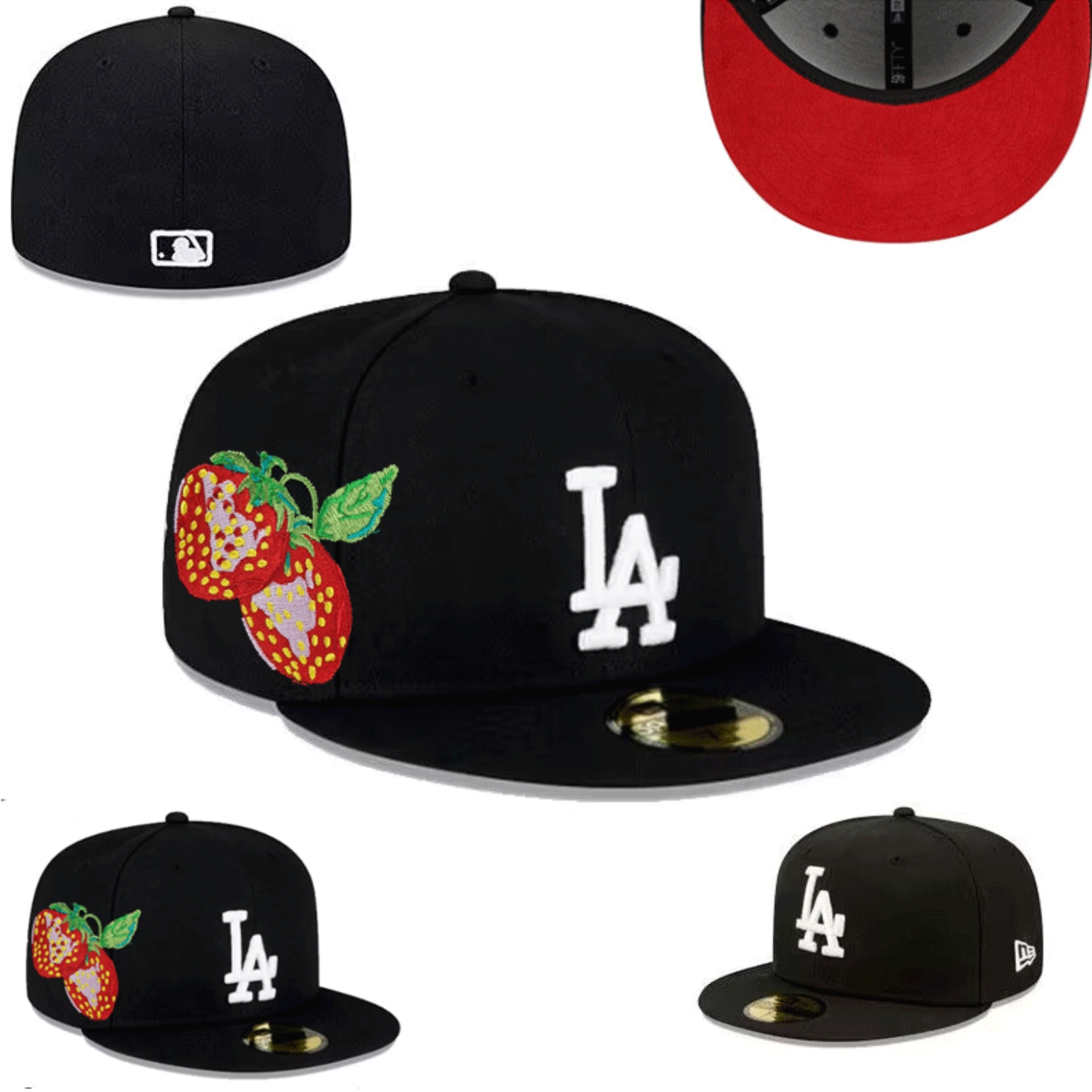 MLB patch fiftted hats (125) SFPT2601-125 Ordinary Fitted Cap 125 USD6.98 - Image 1