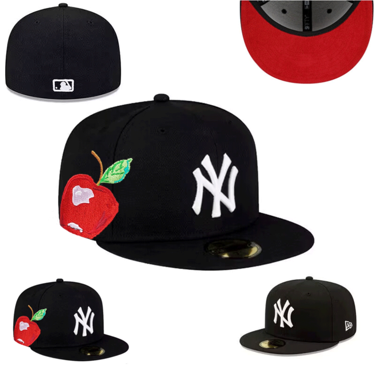 MLB patch fiftted hats (126) SFPT2601-126 Ordinary Fitted Cap 126 USD6.98 - Image 1