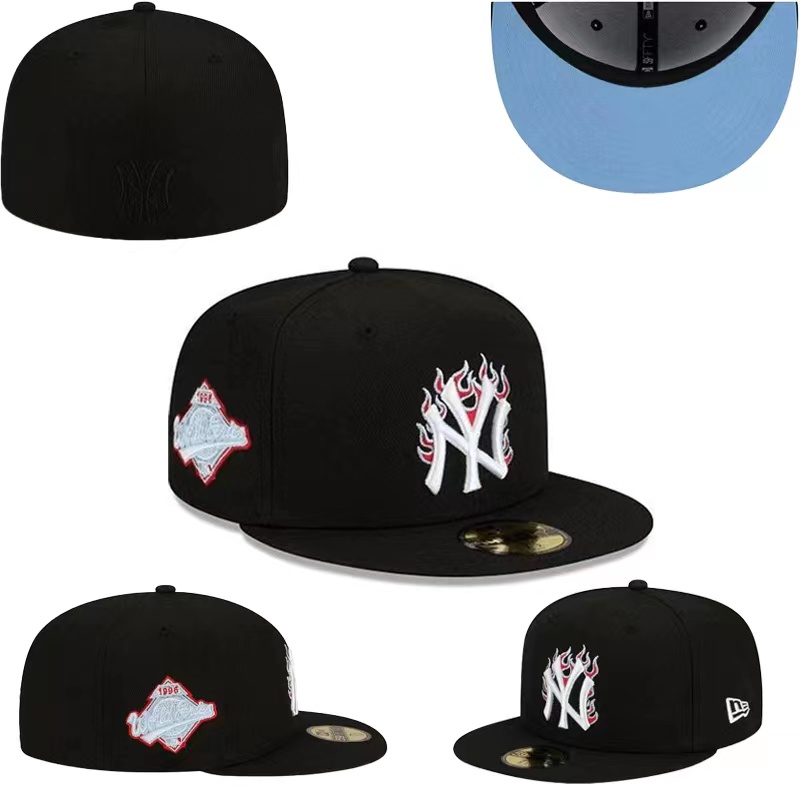 MLB patch fiftted hats (4) SFPT2601-004 Ordinary Fitted Cap 004 USD6.98 - Image 1