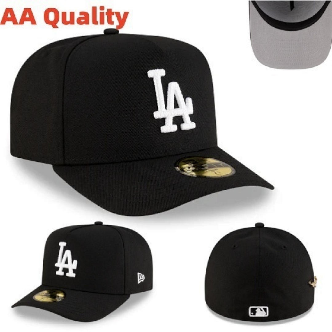 02 Los Angeles Dodgers CCAA2602-02-002 AA Classic Fitted Cap 002 USD8.48 - Image 1