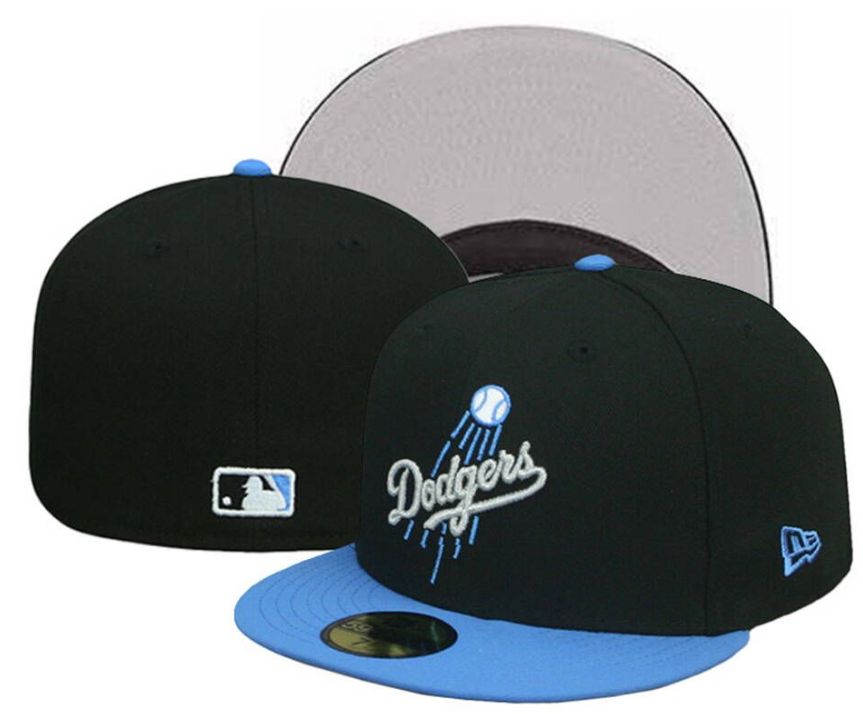 13 力胜 Los Angeles Dodgers CCAA2601-02-013 AA Classic Fitted Cap 013 USD8.48 - Image 1