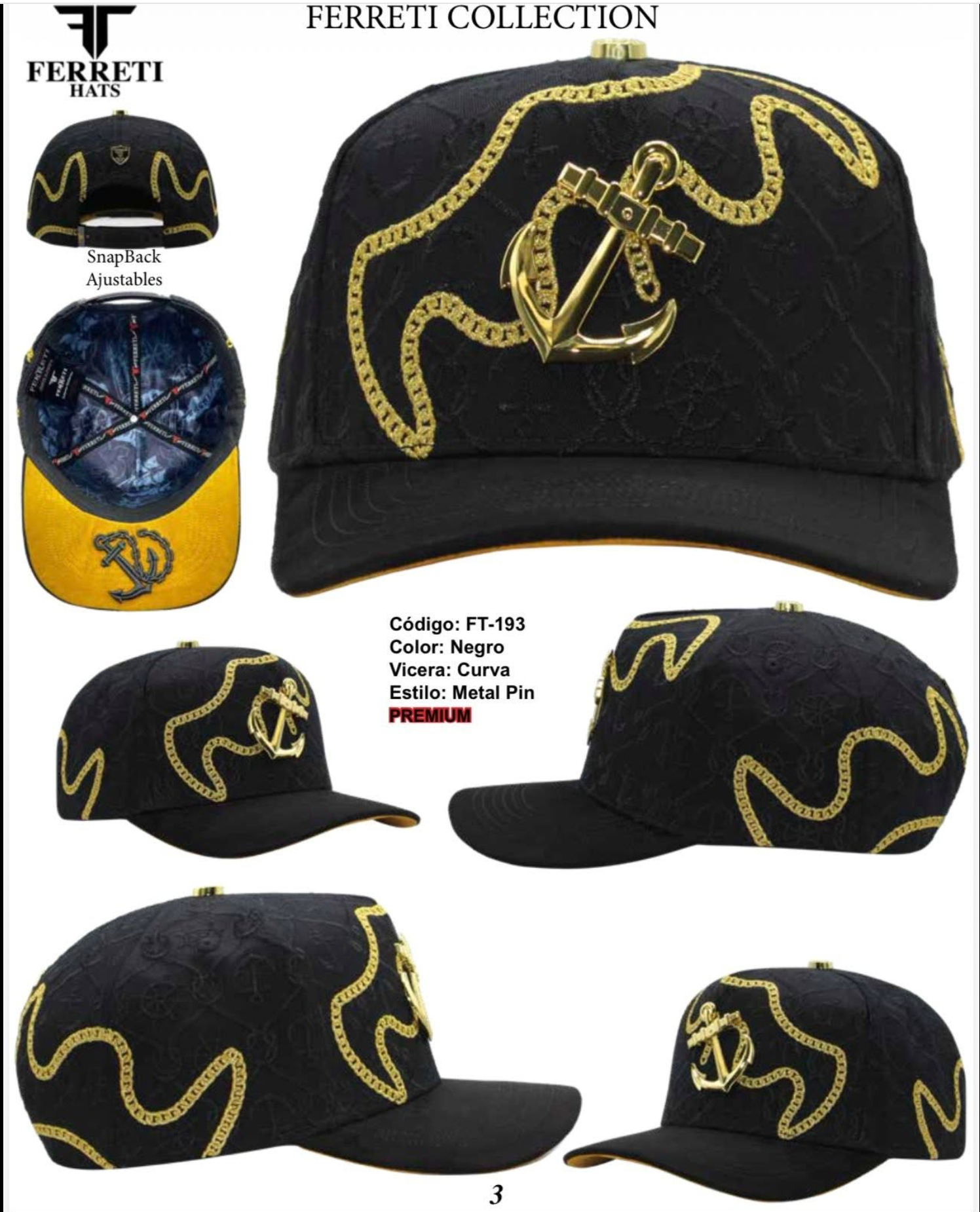 144 60 DN2603-144 Dandy Hat Cap 144 USD16.98 - Image 1