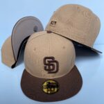 San Diego Padres CCAA2601-28-052 AA Classic Fitted Cap 052 USD8.48
