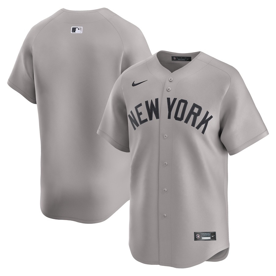 前后排灰 (1)033 MLBJE2601-02-033 New York Yankees Baseball Jersey 033 USD16.98 - Image 1