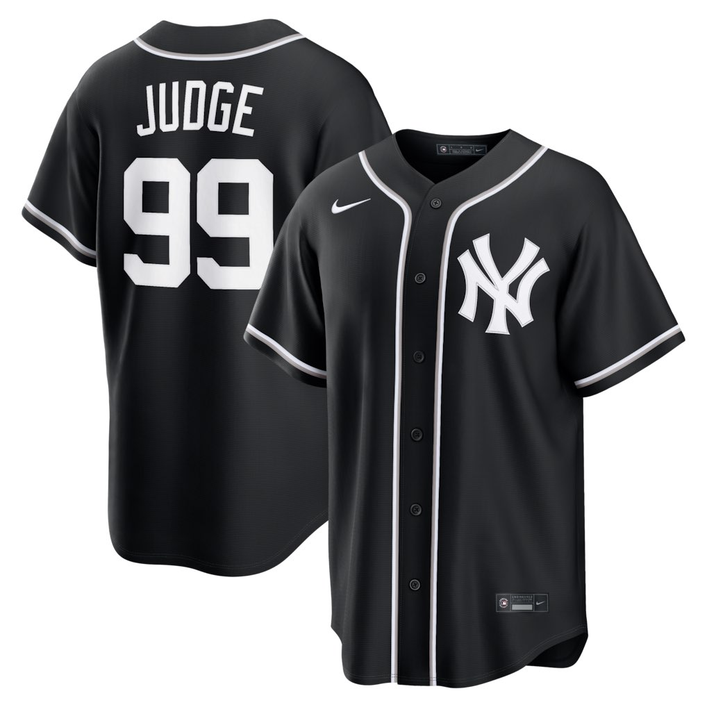 前后排黑 (1)031 MLBJE2601-02-031 New York Yankees Baseball Jersey 031 USD16.98 - Image 1