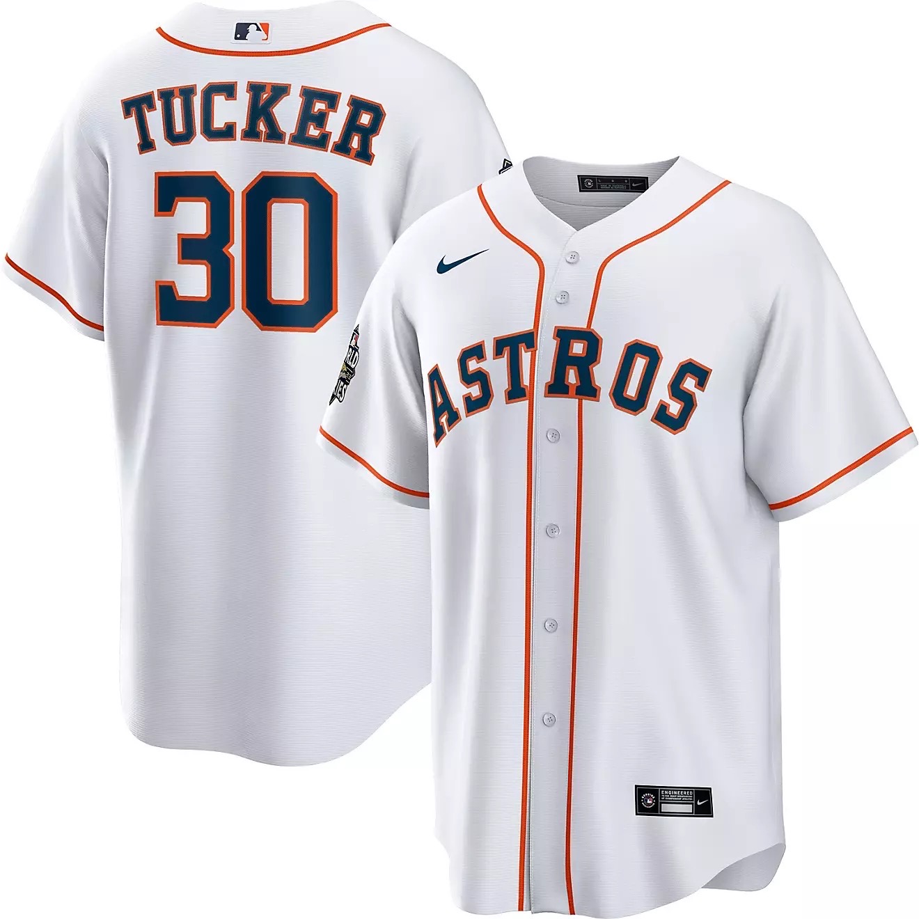前后白色1 (1)026 MLBJE2601-06-026 Houston Astros Baseball Jersey 026 USD16.98 - Image 1