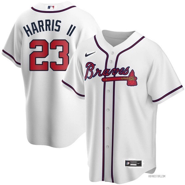 前后白色1 (4)017 MLBJE2601-05-017 Atlanta Braves Baseball Jersey 017 USD16.98 - Image 1