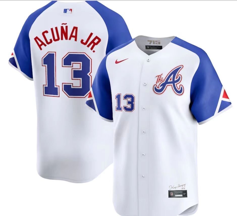 前后白色2 (1)020 MLBJE2601-05-020 Atlanta Braves Baseball Jersey 020 USD16.98 - Image 1