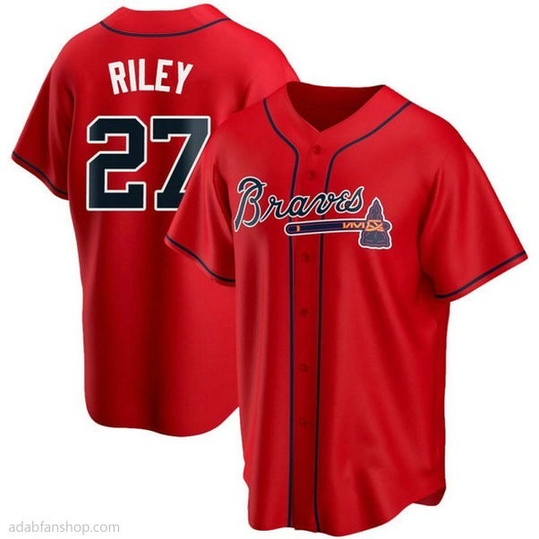 前后红色 (3)031 MLBJE2601-05-031 Atlanta Braves Baseball Jersey 031 USD16.98 - Image 1