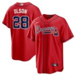MLBJE2601-05-032 Atlanta Braves Baseball Jersey 032 USD16.98