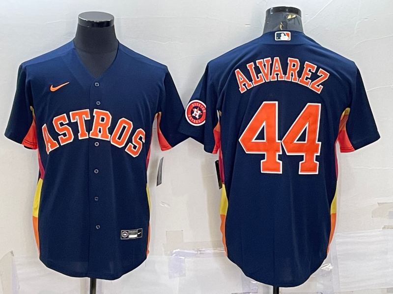 并排深蓝 (5)021 MLBJE2601-06-021 Houston Astros Baseball Jersey 021 USD16.98 - Image 1