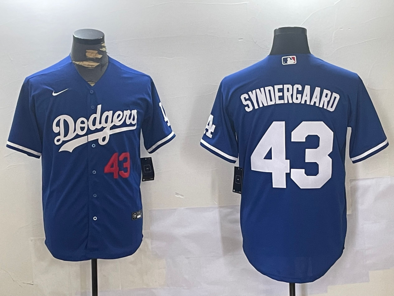 彩蓝1 792a27f6(064) MLBJE2601-01-064 Los Angeles Dodgers Baseball Jersey 064 USD16.98 - Image 1