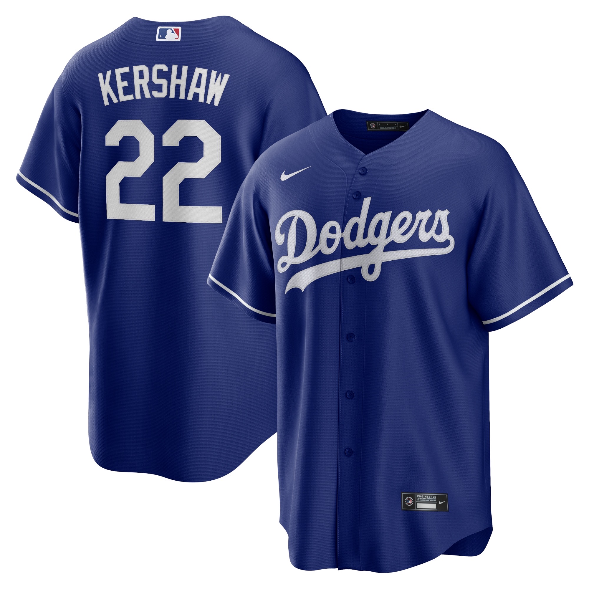 彩蓝2 彩蓝(4)(079) MLBJE2601-01-079 Los Angeles Dodgers Baseball Jersey 079 USD16.98 - Image 1