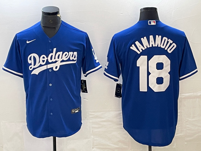 彩蓝(2)056 MLBJE2601-01-056 Los Angeles Dodgers Baseball Jersey 056 USD16.98 - Image 1