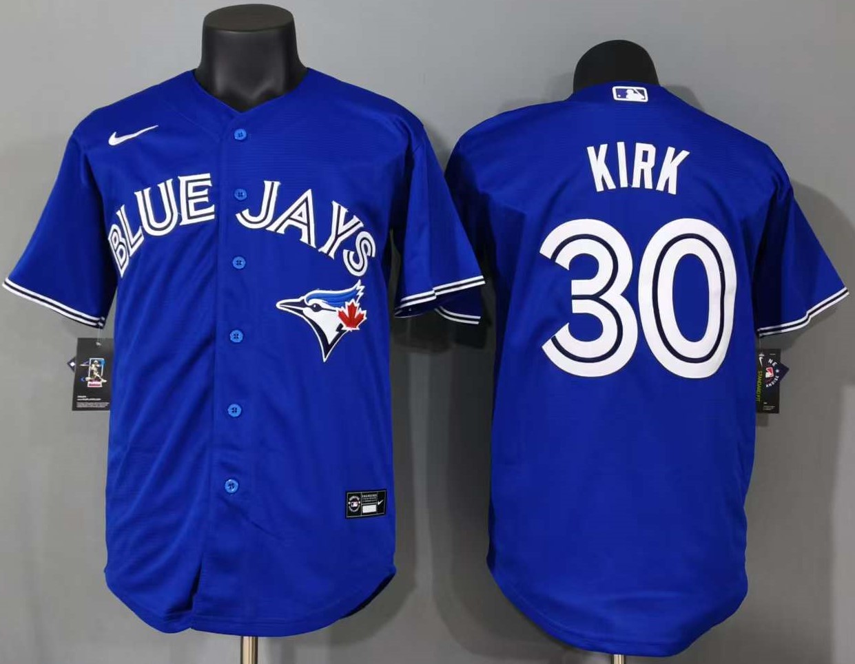 横排蓝色 (2)027 MLBJE2601-03-027 Toronto Blue Jays Baseball Jersey 027 USD16.98 - Image 1