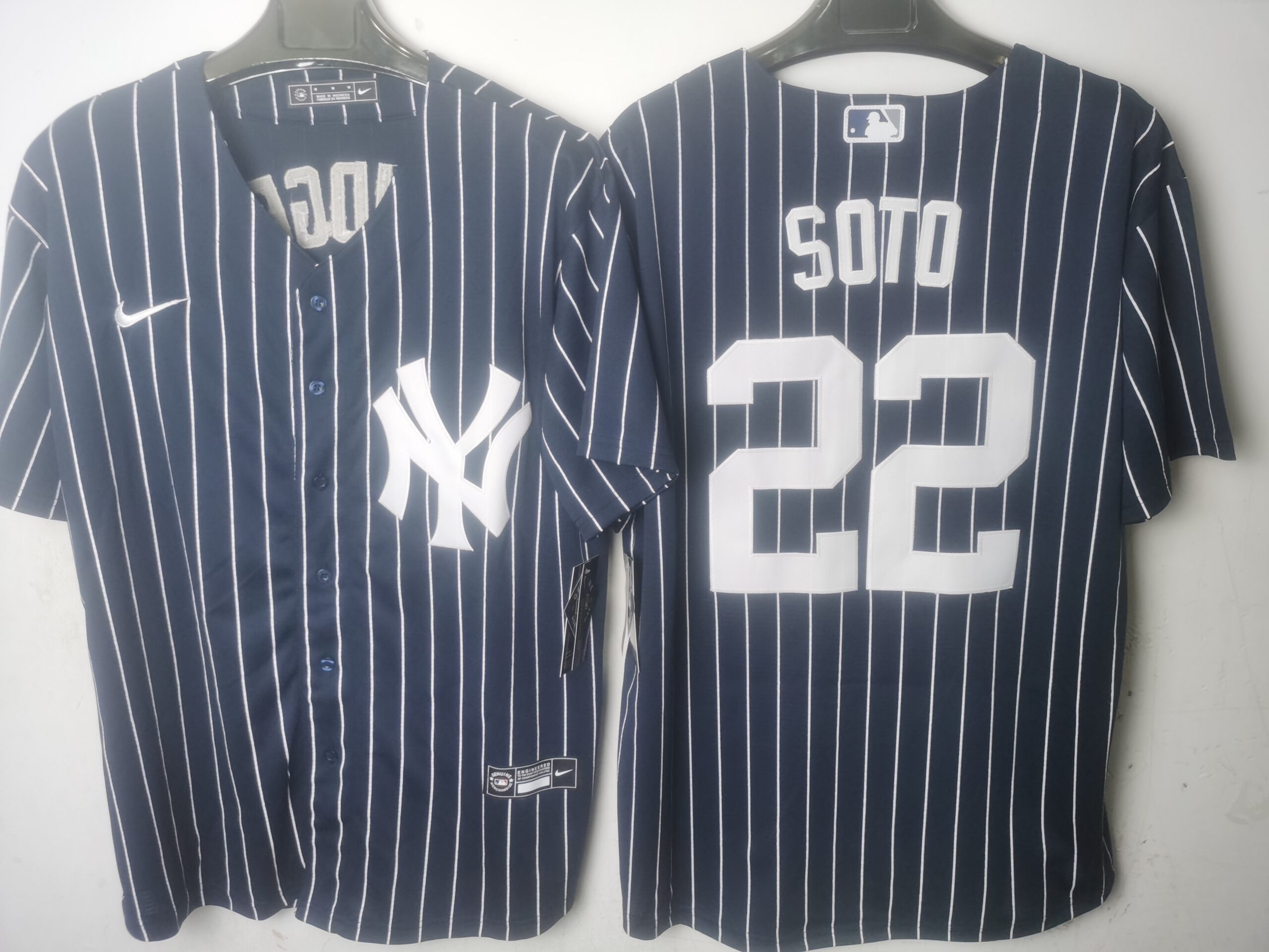 深蓝横排 (5)057 MLBJE2601-02-057 New York Yankees Baseball Jersey 057 USD16.98 - Image 1