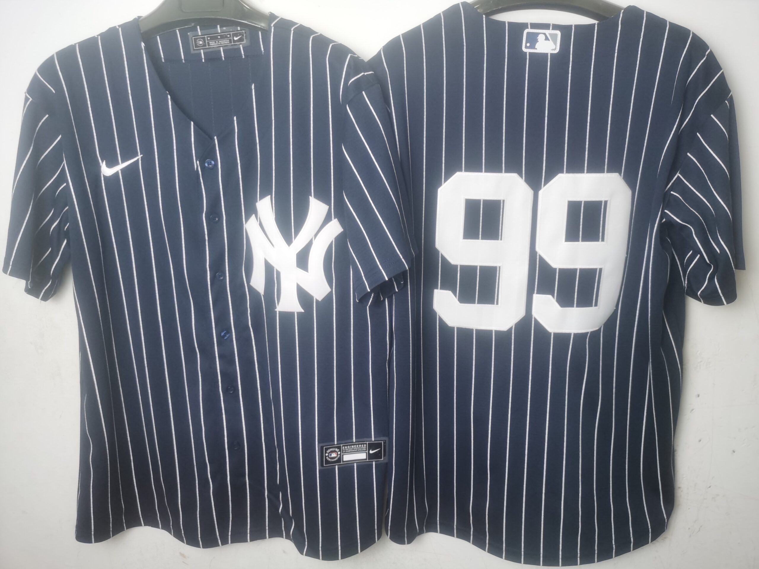深蓝横排 (6)058 MLBJE2601-02-058 New York Yankees Baseball Jersey 058 USD16.98 - Image 1