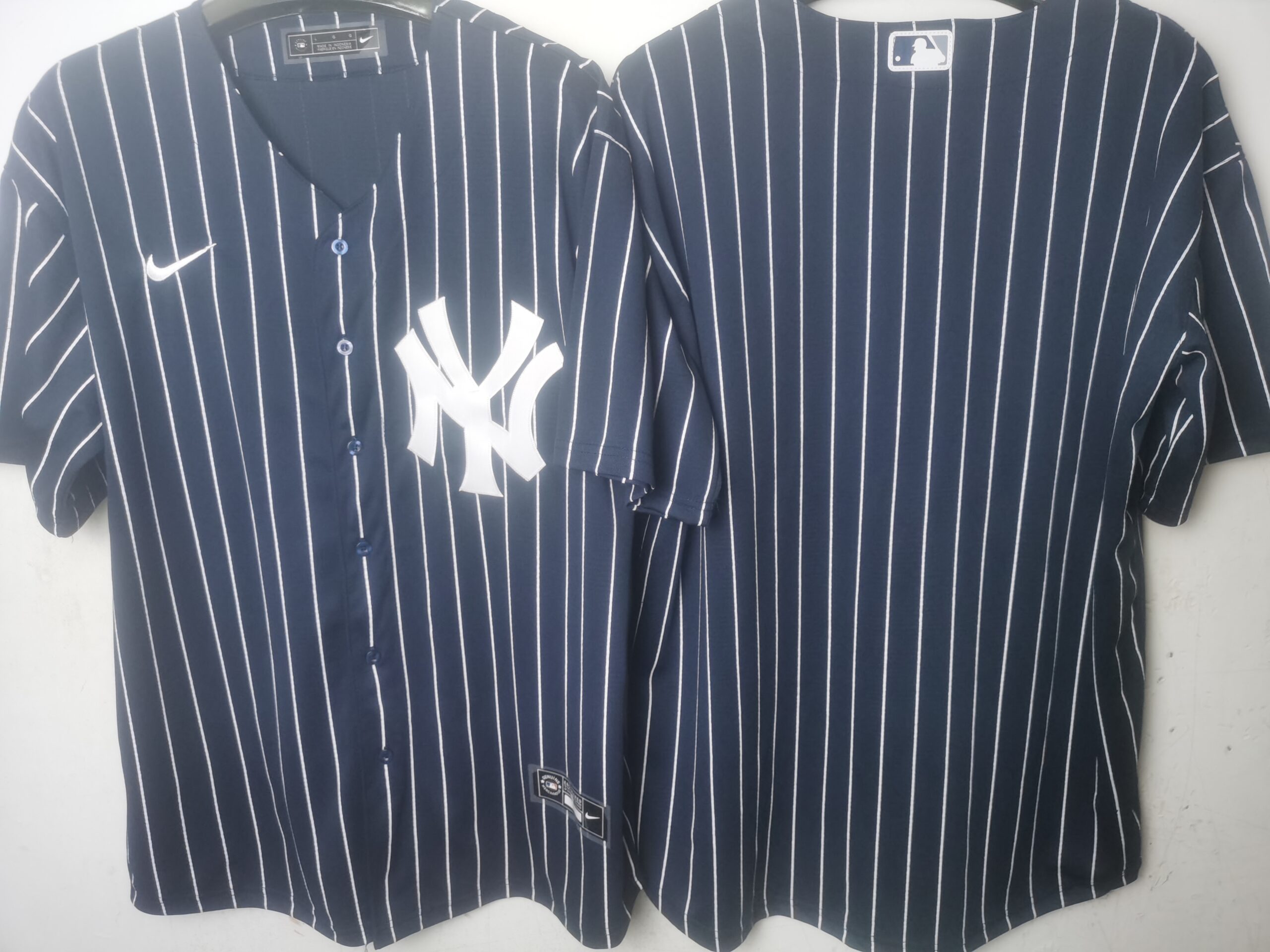 深蓝横排 (8)060 MLBJE2601-02-060 New York Yankees Baseball Jersey 060 USD16.98 - Image 1