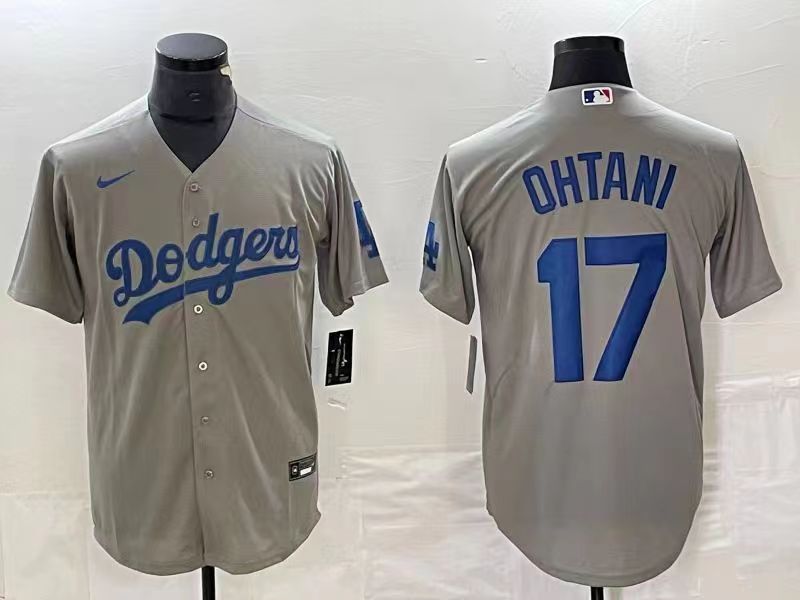 灰色2(2)131 MLBJE2601-01-131 Los Angeles Dodgers Baseball Jersey 131 USD16.98 - Image 1