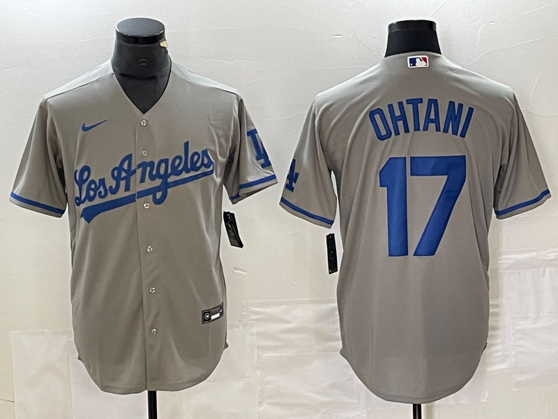 灰色2(3)灰色城市版132 MLBJE2601-01-132 Los Angeles Dodgers Baseball Jersey 132 USD16.98 - Image 1