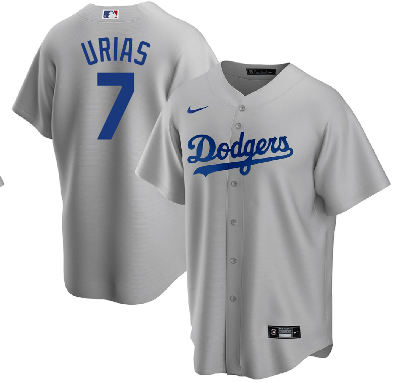 灰色(4)122 MLBJE2601-01-122 Los Angeles Dodgers Baseball Jersey 122 USD16.98 - Image 1