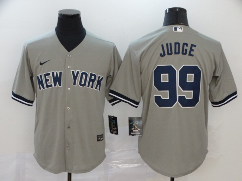 灰色横排 (3)021 MLBJE2601-02-021 New York Yankees Baseball Jersey 021 USD16.98 - Image 1