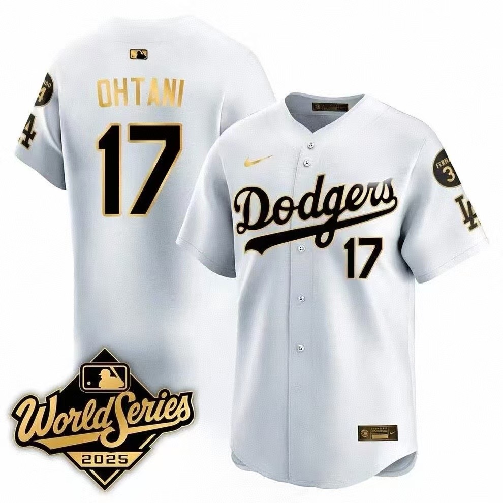 白色 (11)007 MLBJE2601-01-007 Los Angeles Dodgers Baseball Jersey 007 USD16.98 - Image 1
