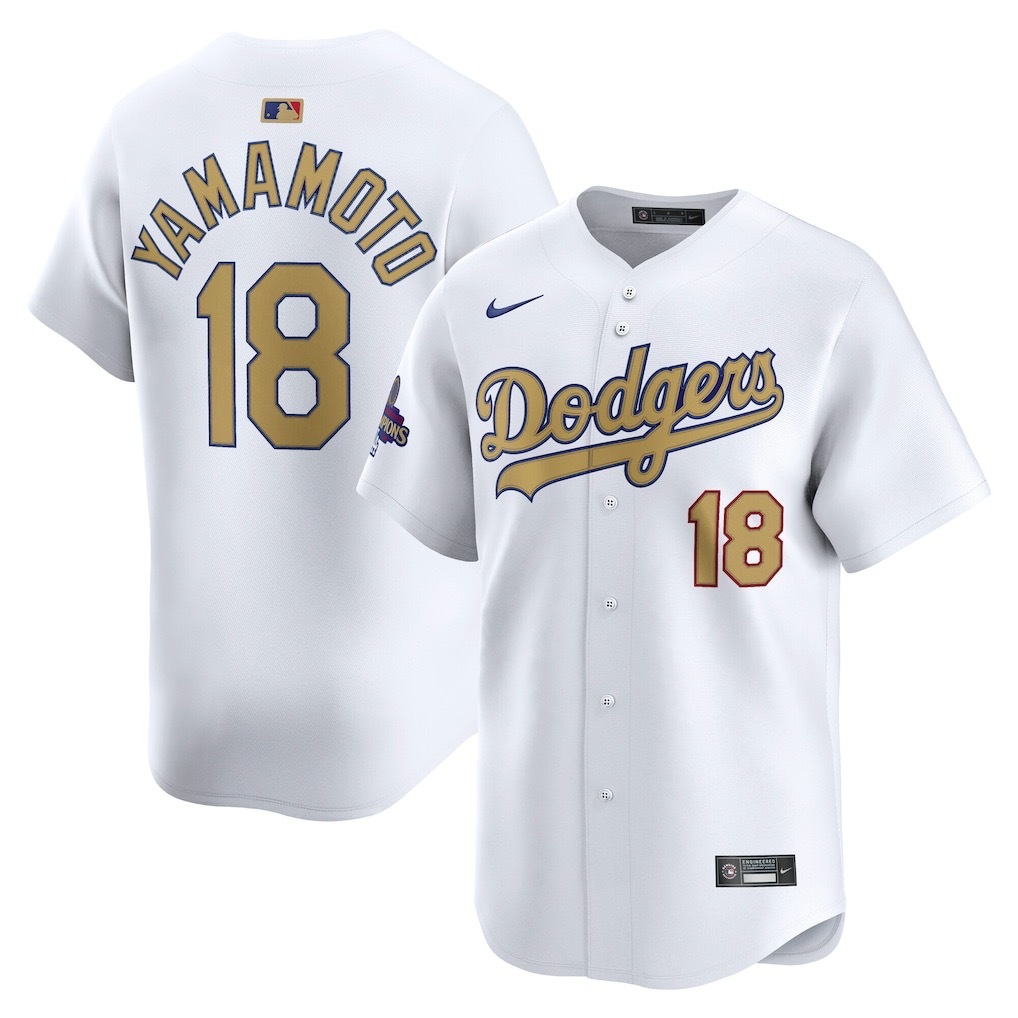 白色 (21)016 MLBJE2601-01-016 Los Angeles Dodgers Baseball Jersey 016 USD16.98 - Image 1