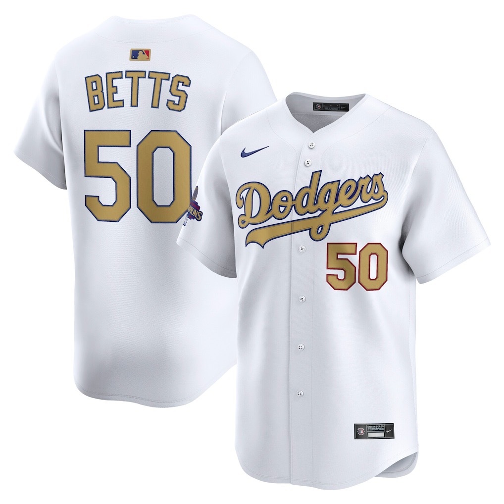白色 (22)017 MLBJE2601-01-017 Los Angeles Dodgers Baseball Jersey 017 USD16.98 - Image 1