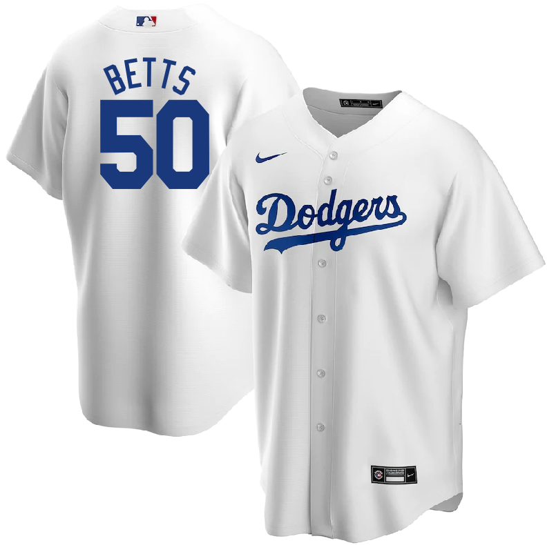 白色前后 (2)036 MLBJE2601-01-036 Los Angeles Dodgers Baseball Jersey 036 USD16.98 - Image 1