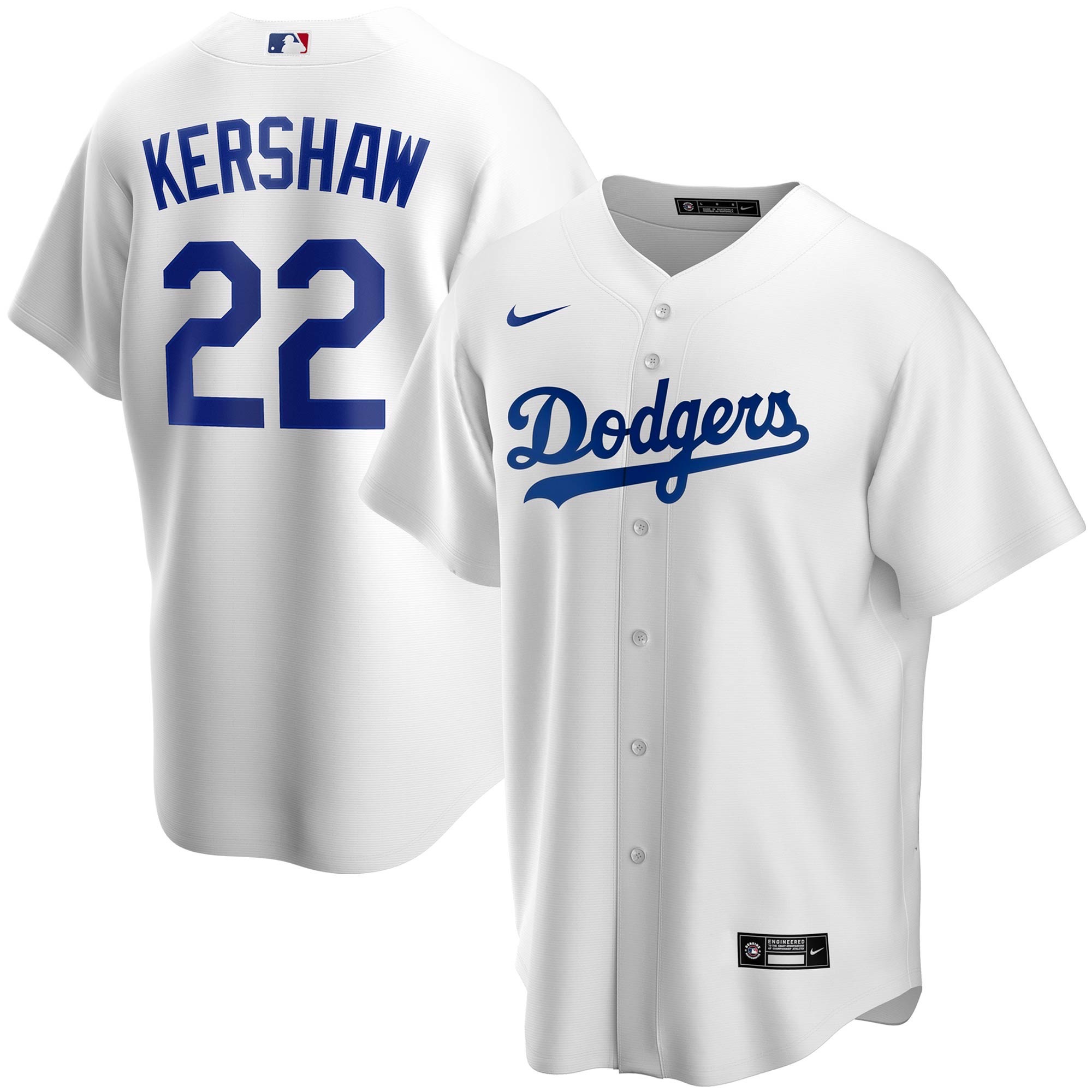 白色前后 (3)037 MLBJE2601-01-037 Los Angeles Dodgers Baseball Jersey 037 USD16.98 - Image 1