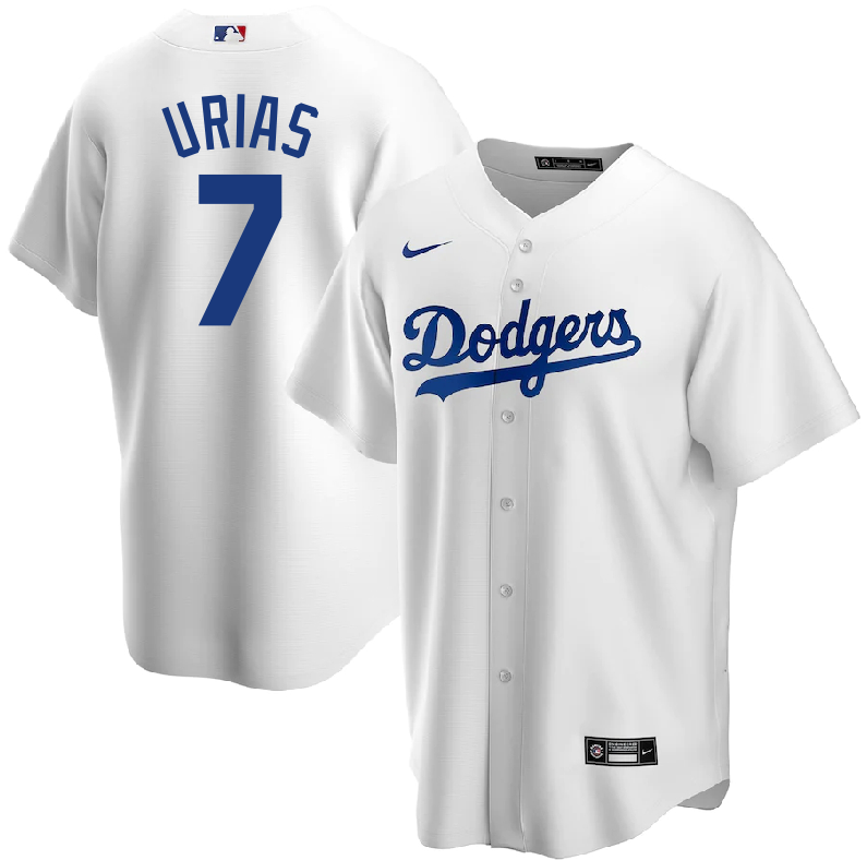 白色前后 (4)040 MLBJE2601-01-040 Los Angeles Dodgers Baseball Jersey 040 USD16.98 - Image 1