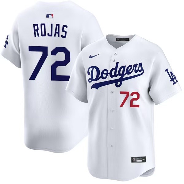 白色前后带字 (4)045 MLBJE2601-01-045 Los Angeles Dodgers Baseball Jersey 045 USD16.98 - Image 1