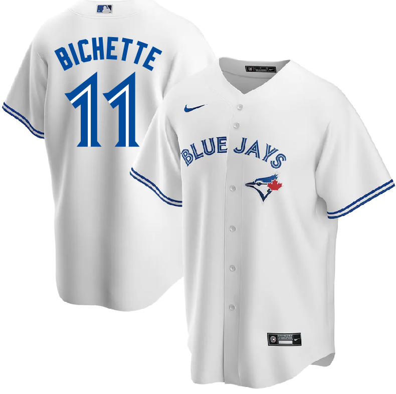 白色前后排 (2)006 MLBJE2601-03-006 Toronto Blue Jays Baseball Jersey 006 USD16.98 - Image 1