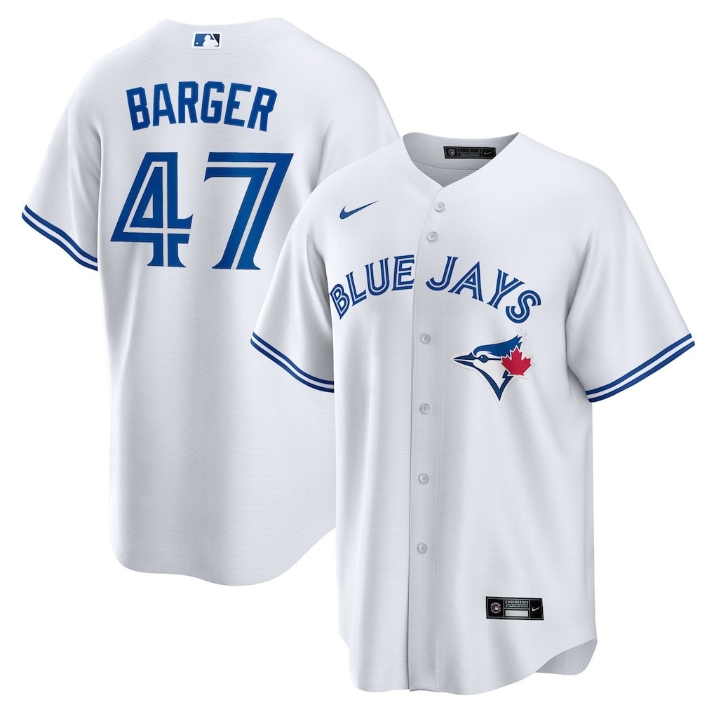 白色前后排 (4)008 MLBJE2601-03-008 Toronto Blue Jays Baseball Jersey 008 USD16.98 - Image 1