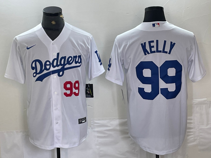 白色并排 (8)031 MLBJE2601-01-031 Los Angeles Dodgers Baseball Jersey 031 USD16.98 - Image 1