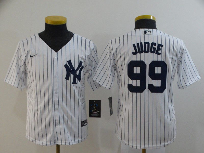 白色橫排 (7)008 MLBJE2601-02-008 New York Yankees Baseball Jersey 008 USD16.98 - Image 1