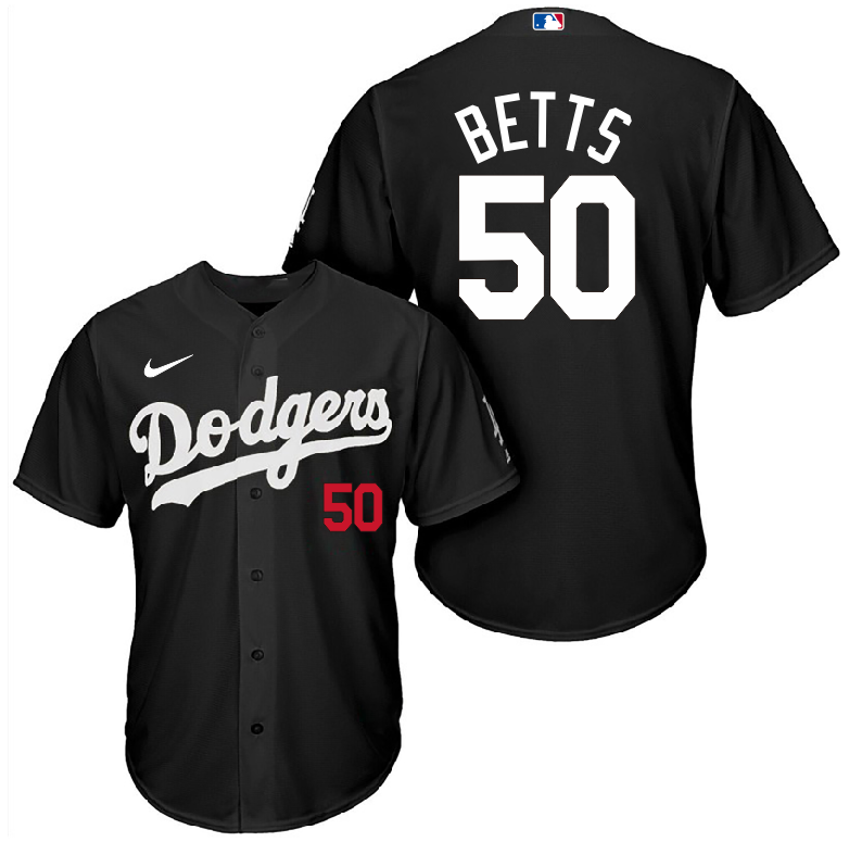 黑1 2(090) MLBJE2601-01-090 Los Angeles Dodgers Baseball Jersey 090 USD16.98 - Image 1