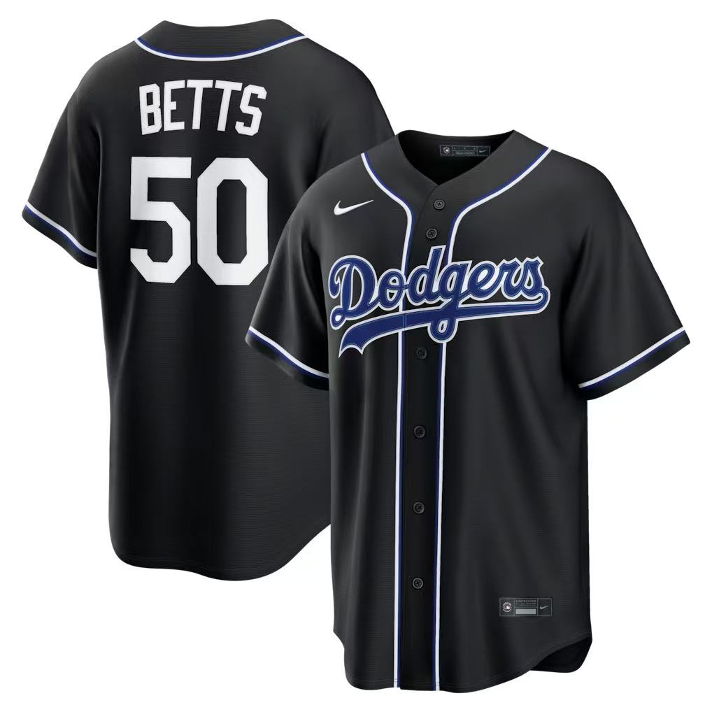 黑1 6(094) MLBJE2601-01-094 Los Angeles Dodgers Baseball Jersey 094 USD16.98 - Image 1