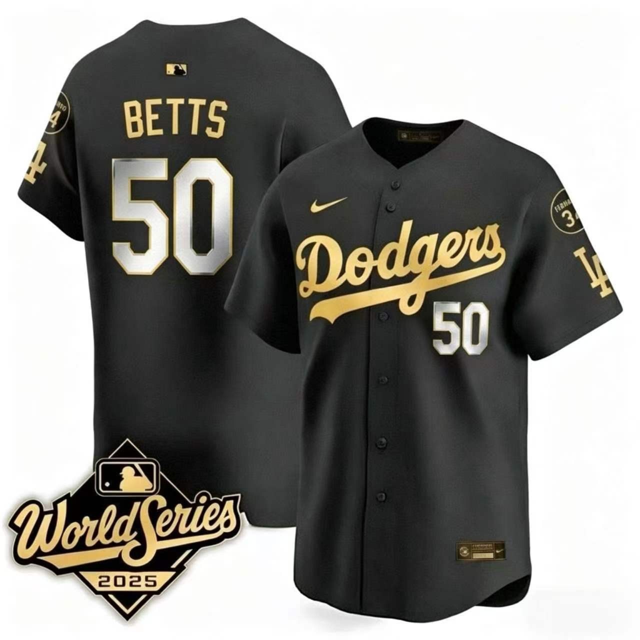 黑色2 1bb6b59a (2)097 MLBJE2601-01-097 Los Angeles Dodgers Baseball Jersey 097 USD16.98 - Image 1