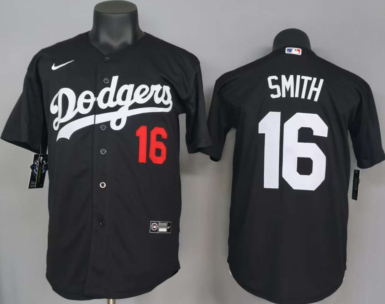 黑色带字11(111 MLBJE2601-01-111 Los Angeles Dodgers Baseball Jersey 111 USD16.98 - Image 1